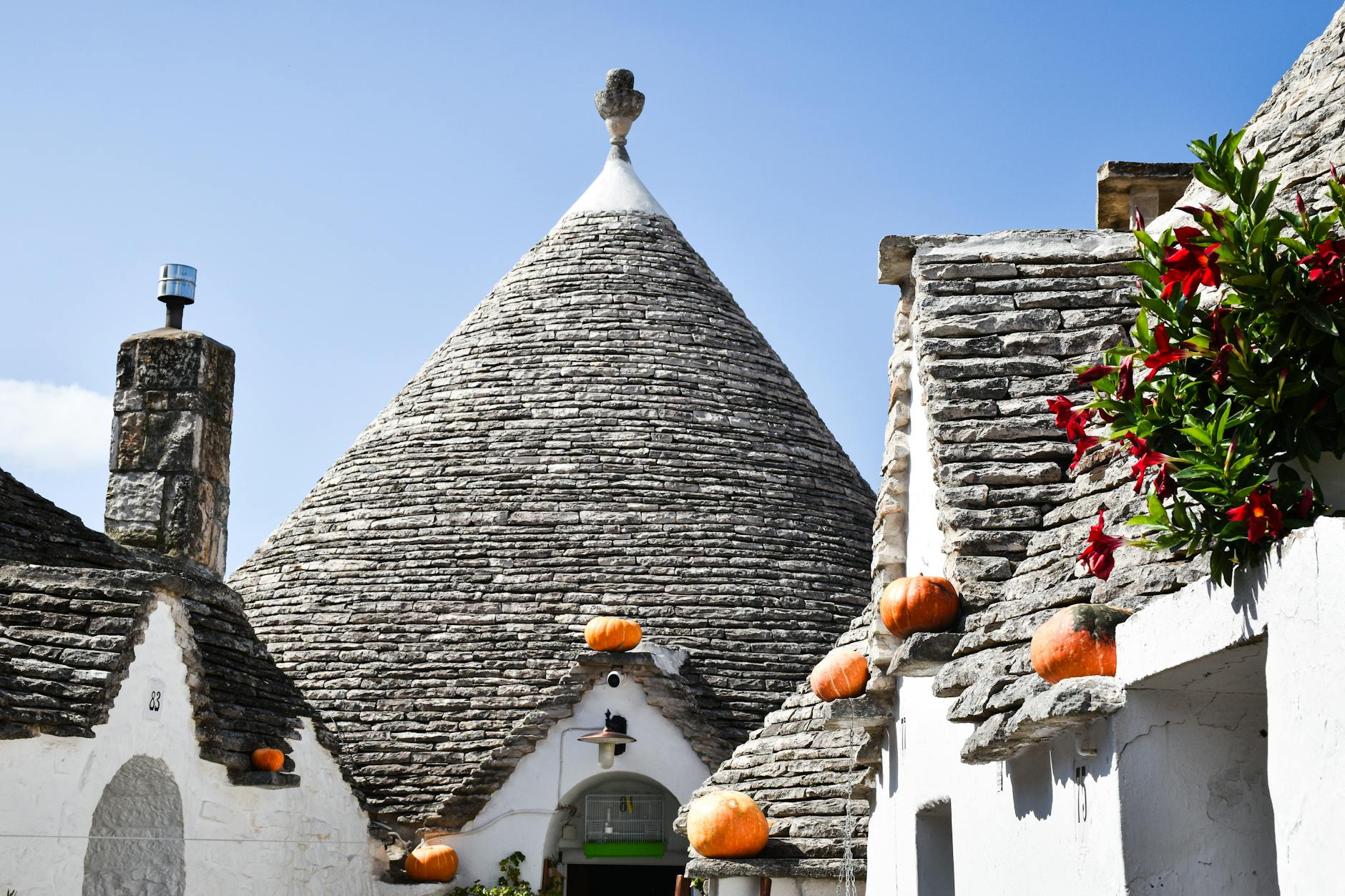 historic trulli houses in alberobello italy